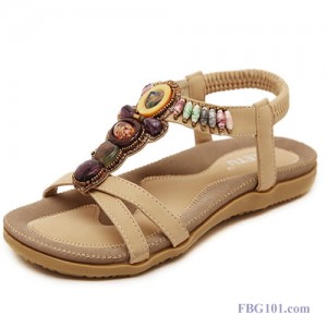 Women Bohemian Beads Sandals